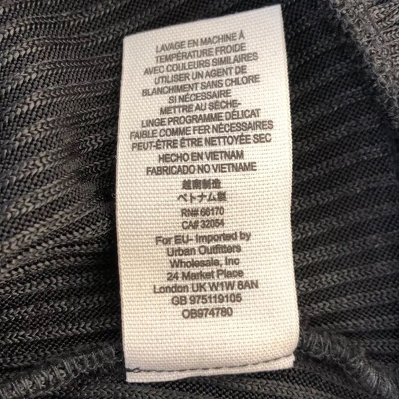 Free People No Excuse Ruffle Ribbed Top - Picture 7 of 7